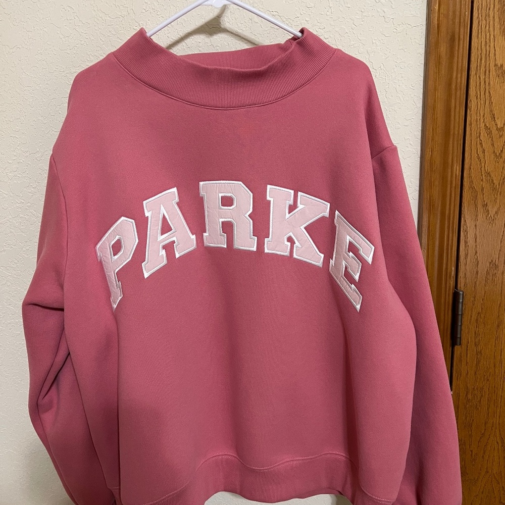 Parke Pink Lemonade Mockneck